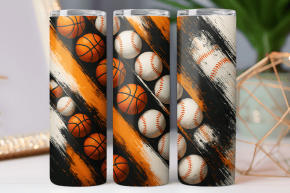 Baseball Ball Tumbler Wrap 20oz Skinny Review