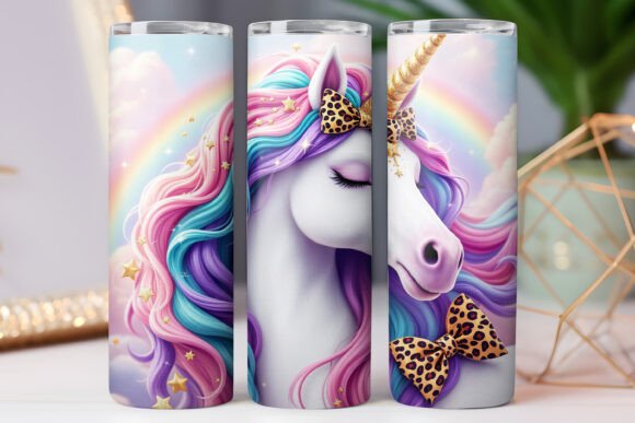 Beautiful Unicorn Tumbler Wrap 20oz Review