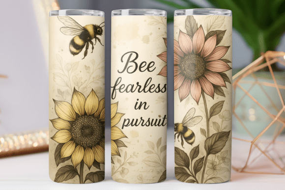 Bee Inspiration Tumbler Wrap 20oz Review