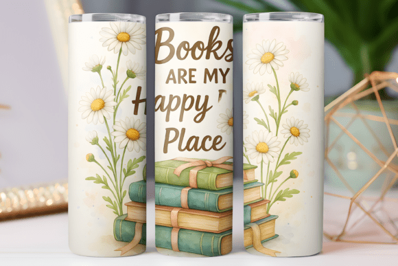 Book Lover Tumbler Wrap 20oz Design Review