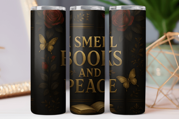 Book Lover Tumbler Wrap Design Review