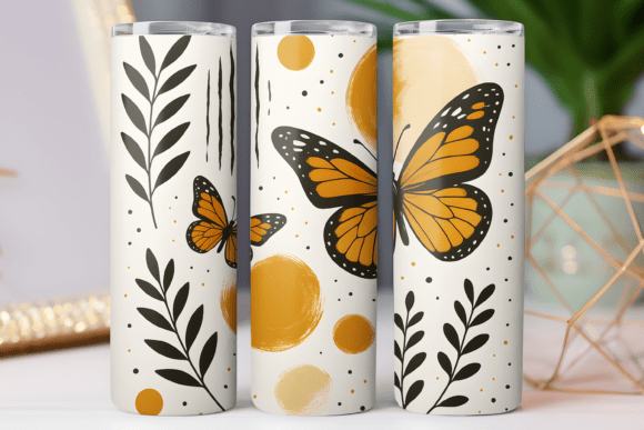 Butterfly Abstract Pattern Tumbler Wrap Review