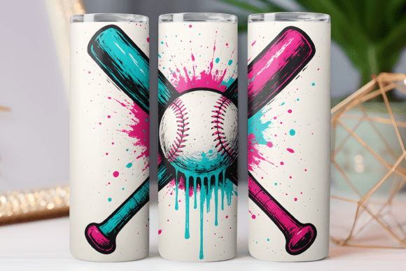 Color Baseball Tumbler Wrap 20oz Skinny Review