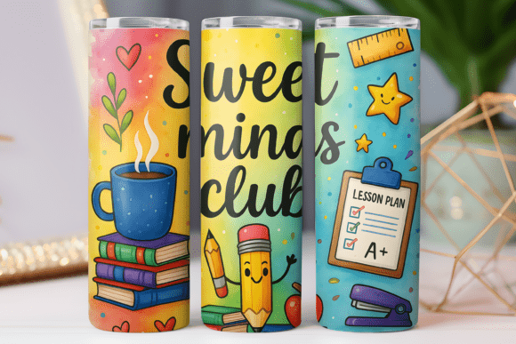Colorful Teacher Tumbler Wrap Review