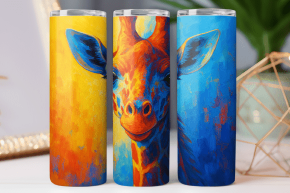 Giraffe Watercolor Animal Tumbler Wrap Review