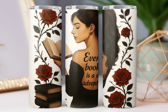 Girl Book Lover Tumbler Wrap Review