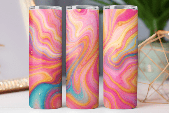 Oil Color Abstract Tumbler Wrap Review