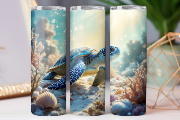 Sea Turtle Tumbler Wrap 20oz Design Review