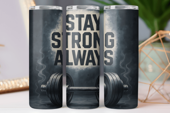 Strong Motivation Tumbler Wrap Skinny Review