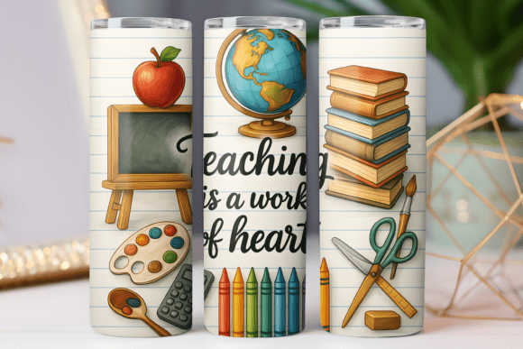 Teacher Tumbler Wrap Skinny 20oz Photo Review