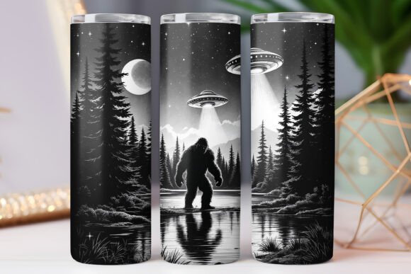 UFO Bigfoot Tumbler Wrap Skinny 20oz Review
