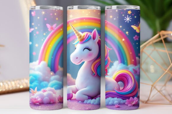 Unicorn Tumbler Wrap 20oz Design Review