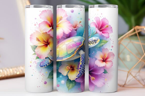 Watercolor Sea Turtle Tumbler Wrap Review