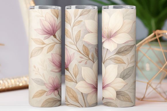 Watercolor Tumbler Wrap Design Review